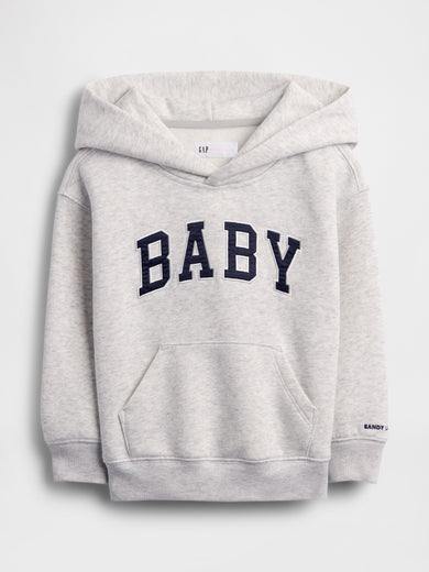sandy liang BABY & TODDLER LOGO HOODIE