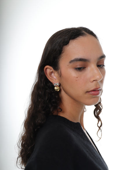 Sandy Liang BALLERINA EARRINGS