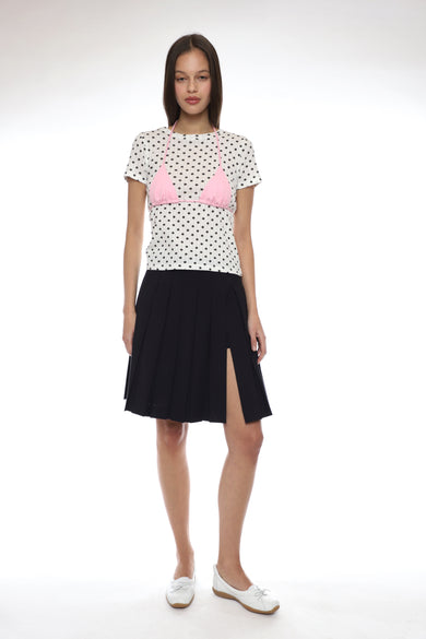 Sandy Liang BALLERINA SNEAKER IN WHITE