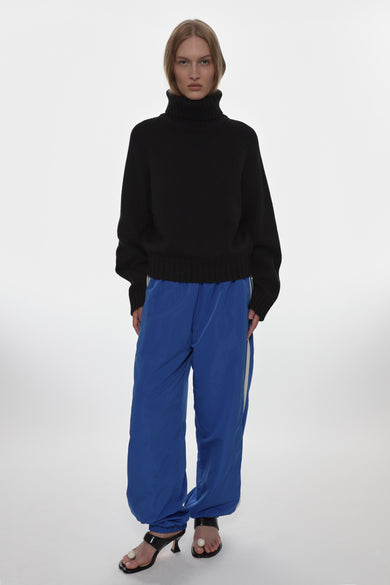 Sandy Liang BUBBLES SWEATER IN BLACK