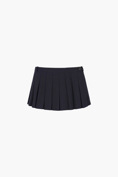 sandy liang BUNNY SKORT IN DARK NAVY
