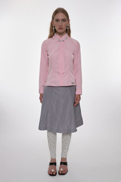 Sandy Liang CONSTANCE SKIRT IN GREY