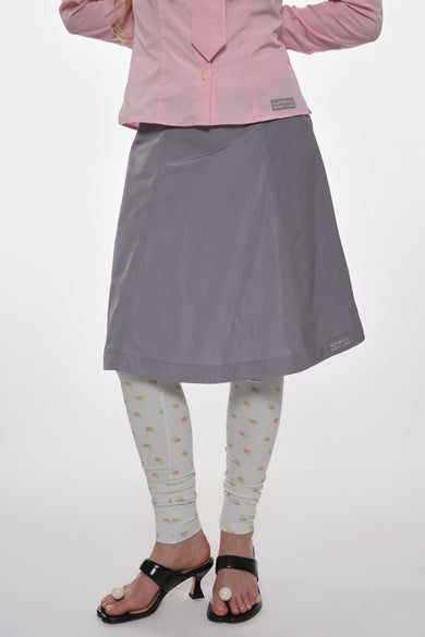 Sandy Liang CONSTANCE SKIRT IN GREY
