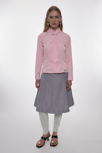 Sandy Liang CONSTANCE SKIRT IN GREY