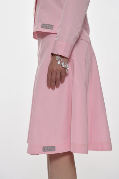 Sandy Liang CONSTANCE SKIRT IN PINK