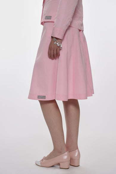 Sandy Liang CONSTANCE SKIRT IN PINK