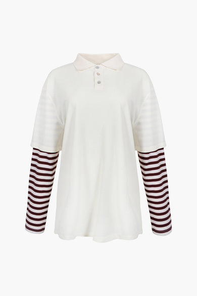 sandy liang DEW TOP IN CREAM