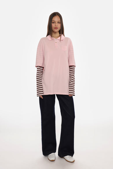 Sandy Liang DEW TOP IN PINK