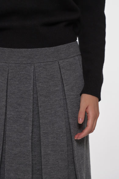Sandy Liang FISHERS SKIRT IN GREY