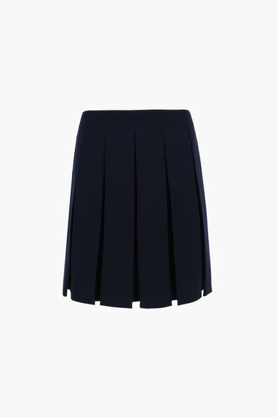 sandy liang FISHERS SKIRT IN NAVY