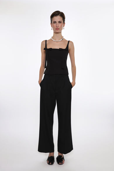 Sandy Liang FORELLE PANT IN BLACK