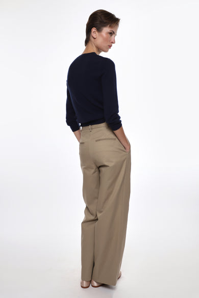 Sandy Liang FORELLE PANT IN KHAKI