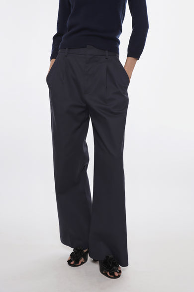 Sandy Liang FORELLE PANT IN NAVY