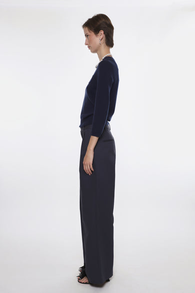 Sandy Liang FORELLE PANT IN NAVY