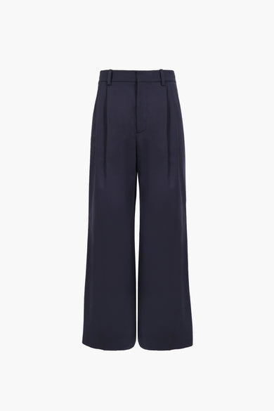 sandy liang FORELLE PANT IN NAVY