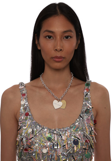 Sandy Liang FOUND PENDANT NECKLACE