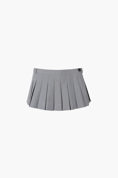 sandy liang FRANC SKORT IN GREY