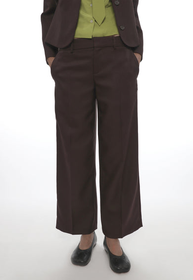 Sandy Liang GRANDPA PANT IN BROWN