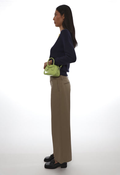 Sandy Liang GRANDPA PANT IN KHAKI