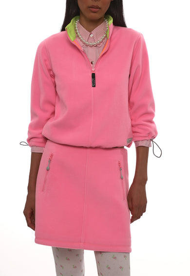 Sandy Liang LILBEAN PULLOVER FLEECE IN PINK