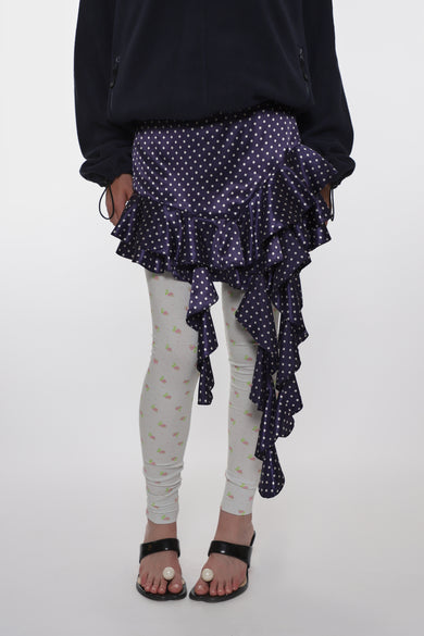 Sandy Liang LUCY SKIRT IN NAVY