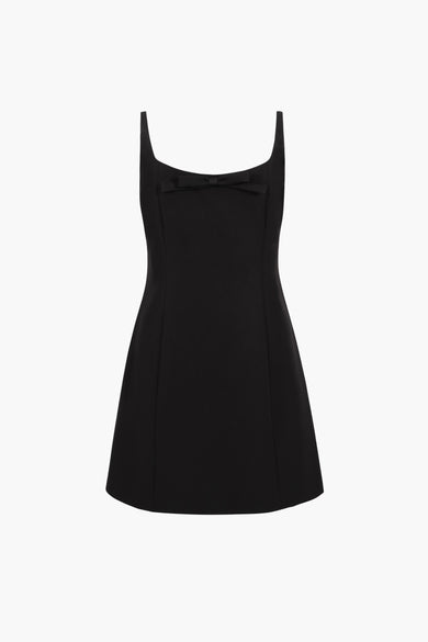 sandy liang NAOMI DRESS IN BLACK