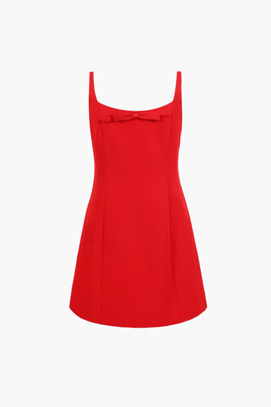 sandy liang NAOMI DRESS IN RED