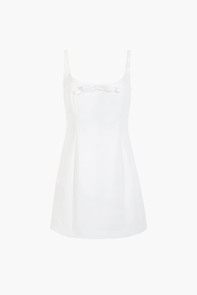 sandy liang NAOMI DRESS IN WHITE