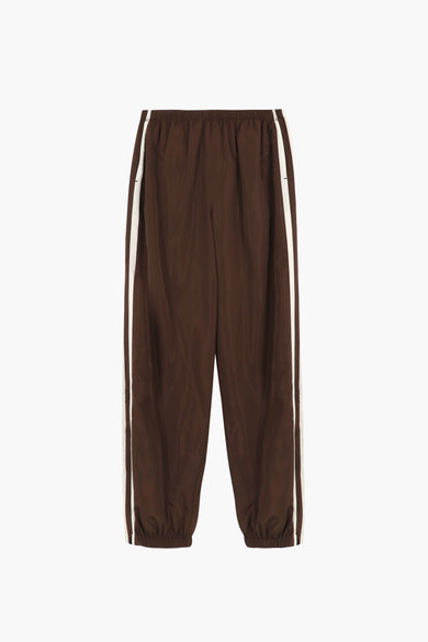sandy liang PAPRIKA PANT IN DARK BROWN
