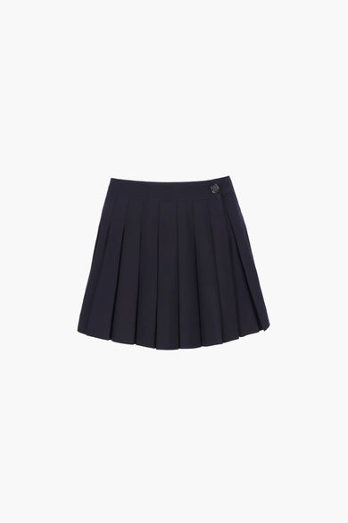 sandy liang PARIS SKORT IN DARK NAVY