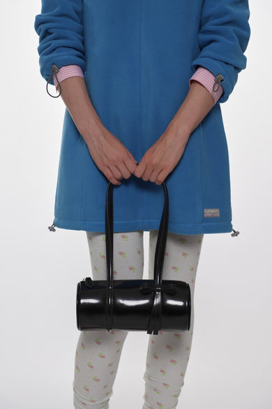 Sandy Liang PENCIL CASE BAG IN BLACK