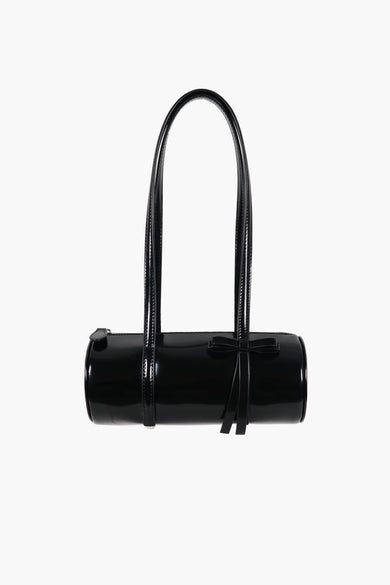 sandy liang PENCIL CASE BAG IN BLACK