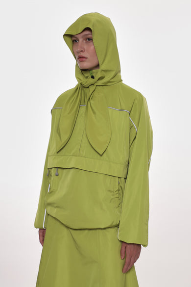 Sandy Liang SIENA PULLOVER IN LIME