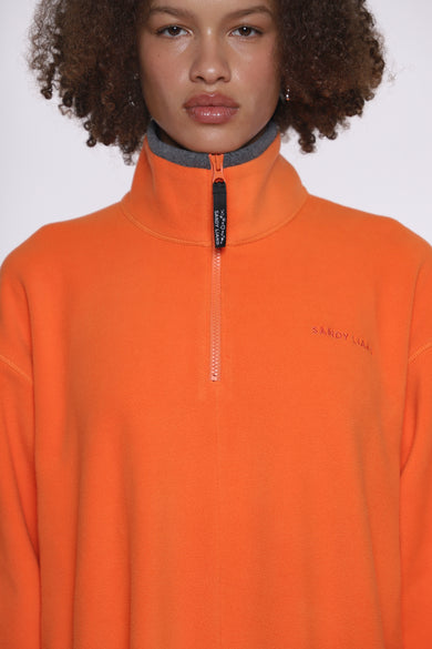 Sandy Liang SLOAN DRESS IN ORANGE