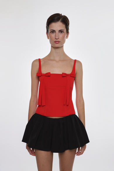 Sandy Liang THEO SKORT IN BLACK