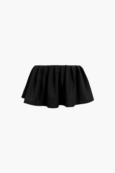 sandy liang THEO SKORT IN BLACK