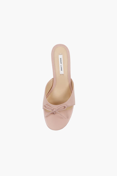 Sandy Liang THONG MULE 60 IN BALLET NAPPA