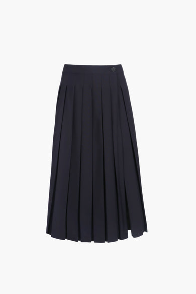 sandy liang UNIFORM SKORT IN DARK NAVY