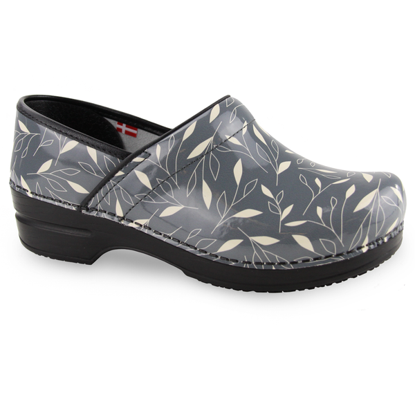 sanita Campton Women's Slip Resistant Clog in Steel