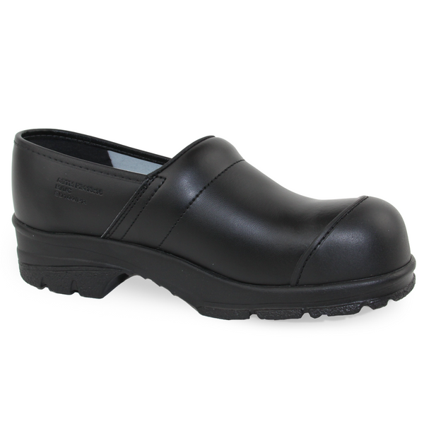 sanita Dustin ESD Unisex Safety Steel Toe Clog in Black