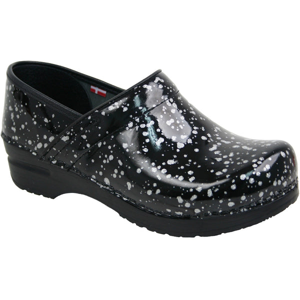 sanita Misfit Women's Slip Resistant Clog in Silver