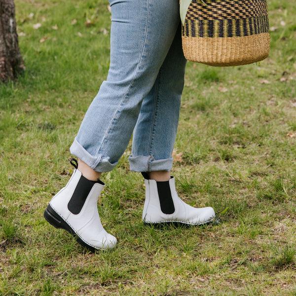 Sanita Aalbek Women's Boot In White
