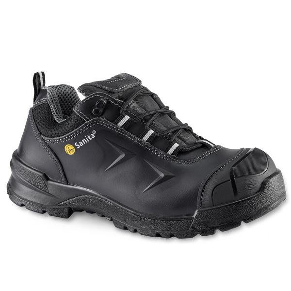 sanita Anthrazite Unisex Safety Boot in Black