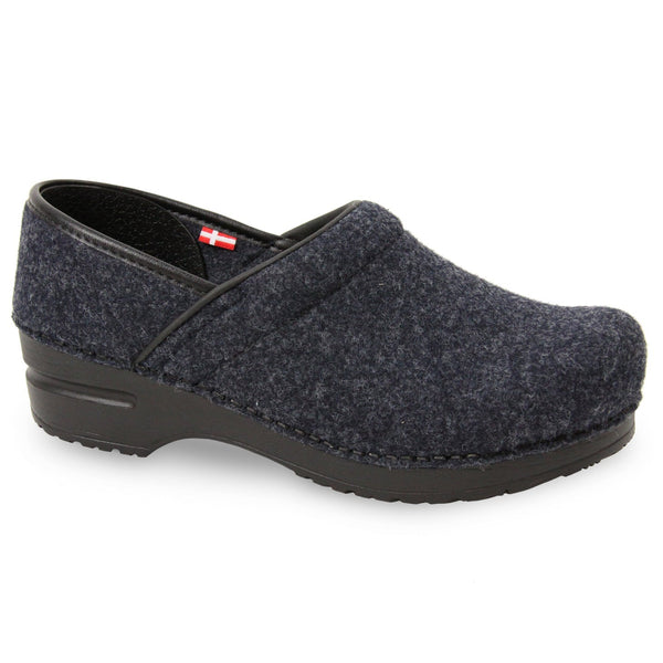 sanita Ava Women's Vegan Clog in Navy