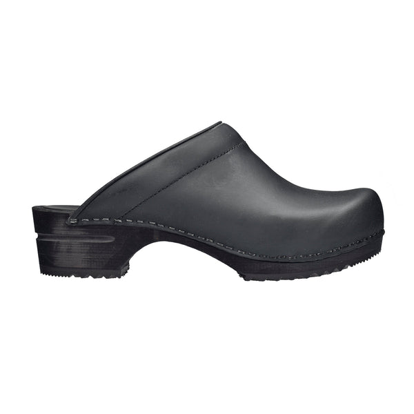 Sanita Chrissy Women's Wood Clog In Black
