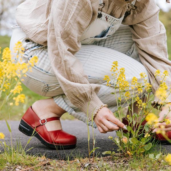 Sanita Clare Women's Clog In Red