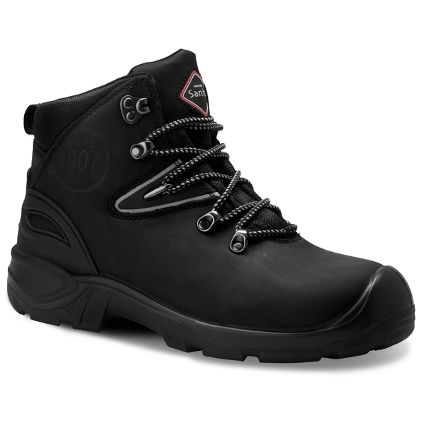 sanita Colorado Unisex Safety Boot in Black