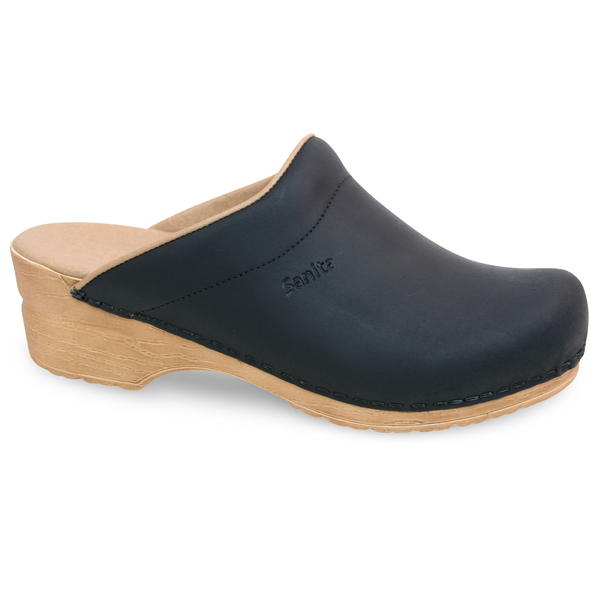 sanita Ellis Women's Clog in Black