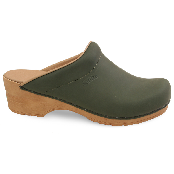 sanita Ellis Women's Clog in Khaki