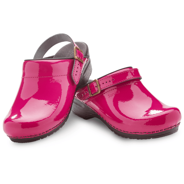 sanita Estelle Women's Clog in Fuchsia